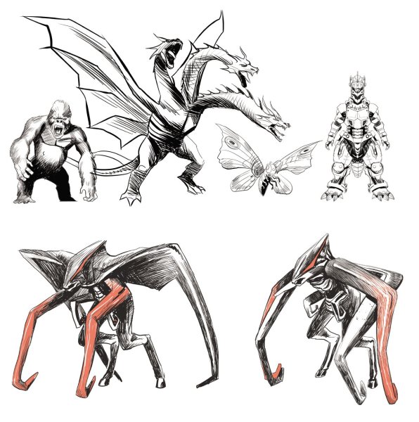 Гнус раскраска