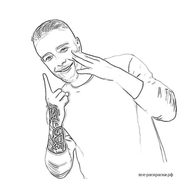 Рисунок Егора Крида