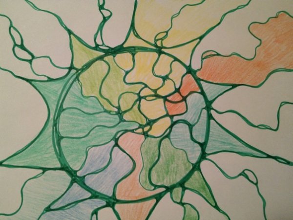 Рисования Нейрографика на финансовый достаток