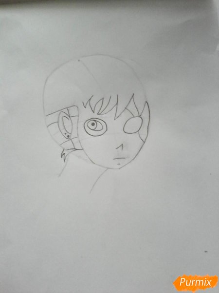 Салли фейс срисовывать карандашом