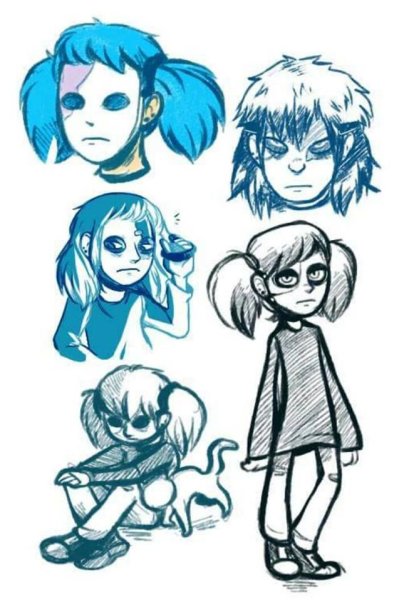 Салли фейс рисовка