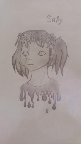 Салли фейс поэтапно