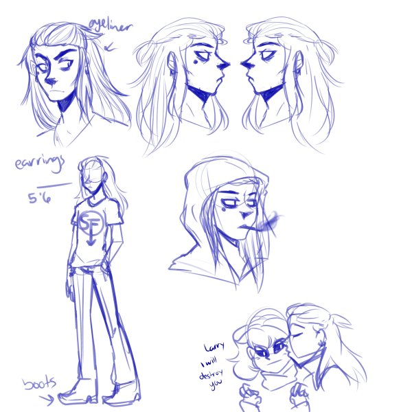 Срисовать Ларри