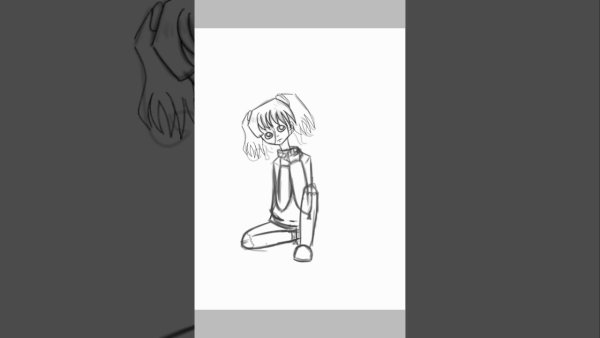 Салли фейс чб в полный рост