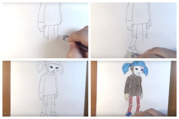 Салли фейс в полный рост для срисовки