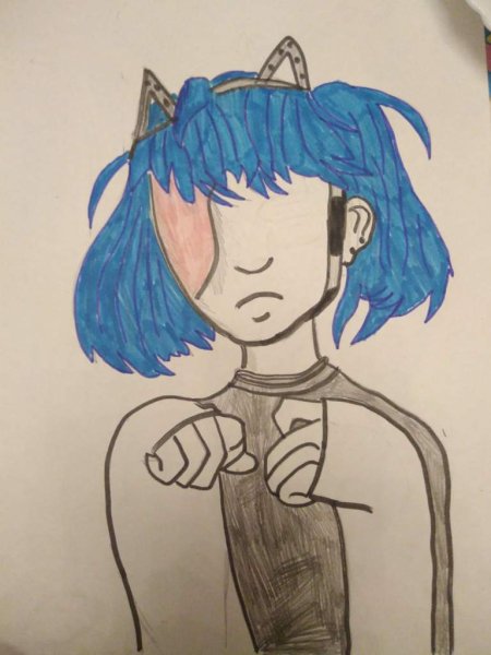 Необычные позы для рисования Салли фейс