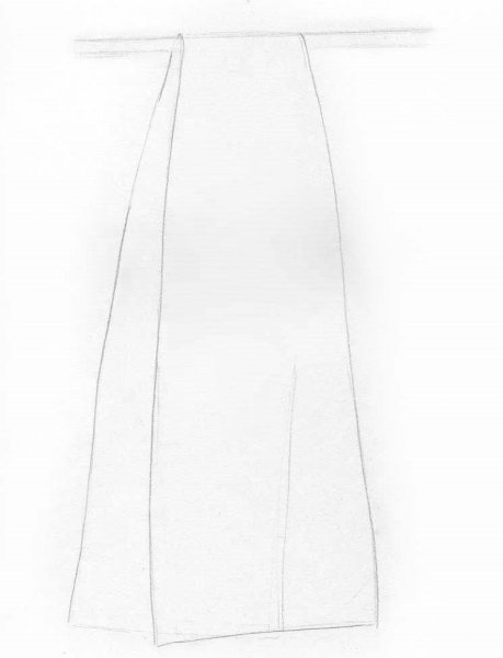 Рушник рисунок карандашом