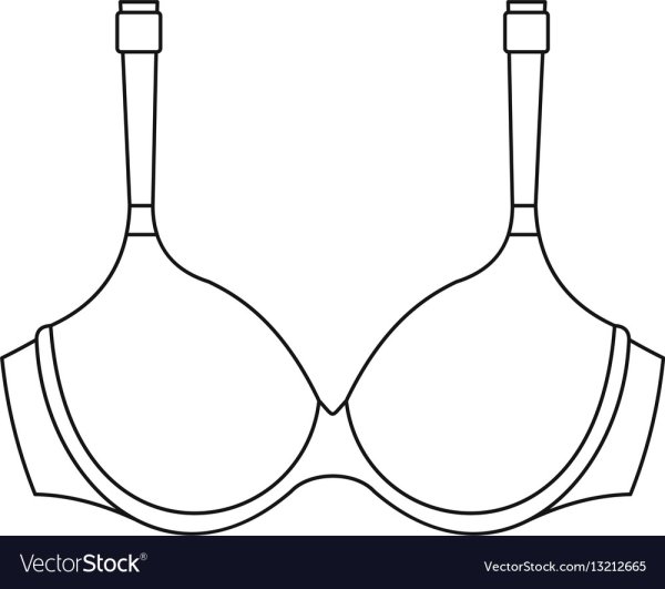 Лифчик набросок