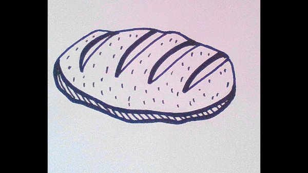 Рисовать батон