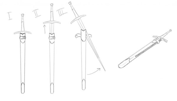 Меч из за спины