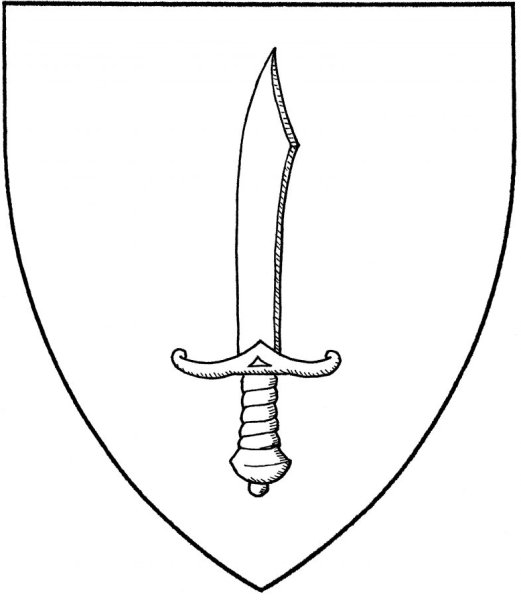 Сабля карандашом