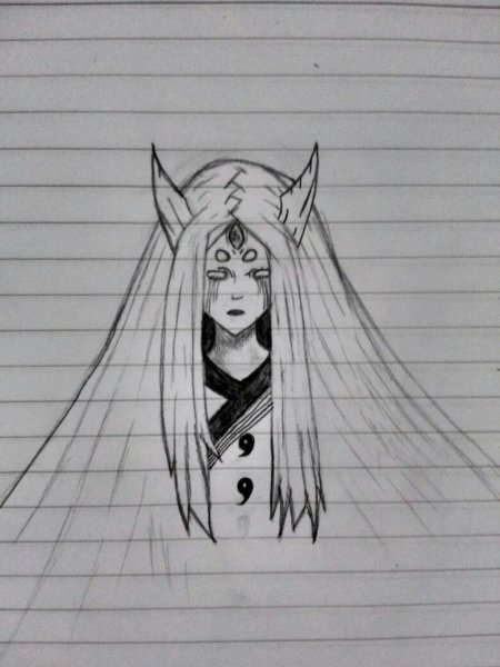 Лёгкий рисунок Кагуи