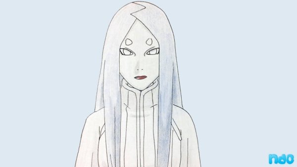 Кагуя Ооцуцуки арт красавица