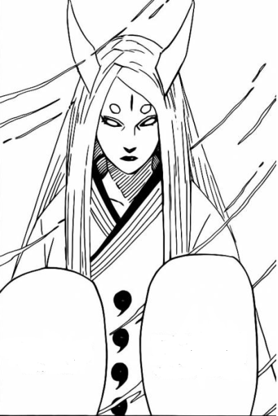 Кагуя Ооцуцуки скетч