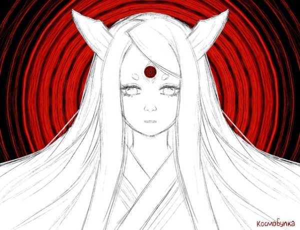 Кагуя с кроликом хвостатым