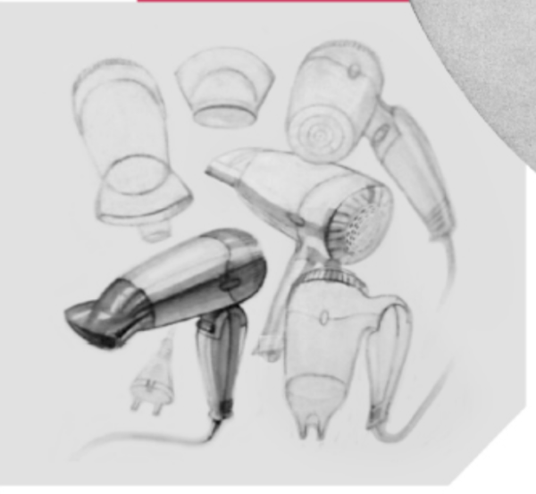 Фен для волос карандашом