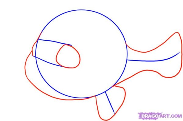 Немо рисунок карандашом поэтапно