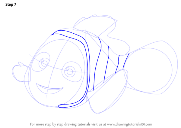 Немо рисунок легкий