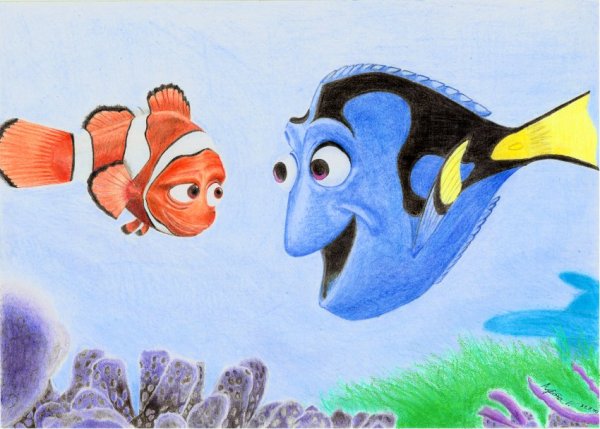 Нарисовать Немо