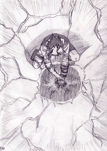 Саске Чидори арт