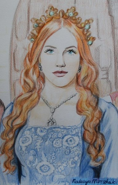 Портрет Хюррем великолепный век