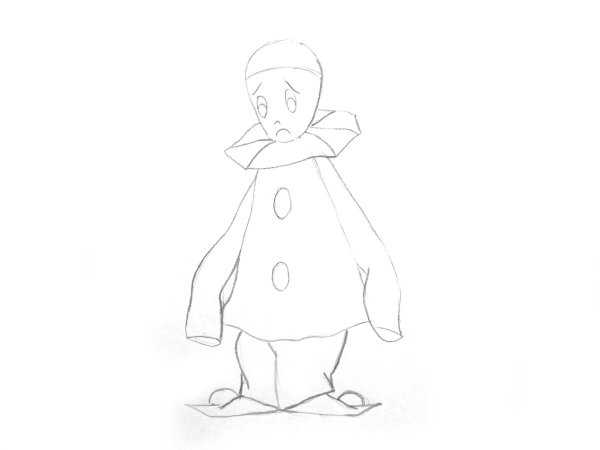 Пьеро карандашом