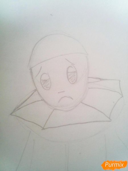 Пьеро из Буратино рисунок