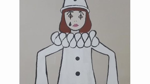 Пьеро раскраска