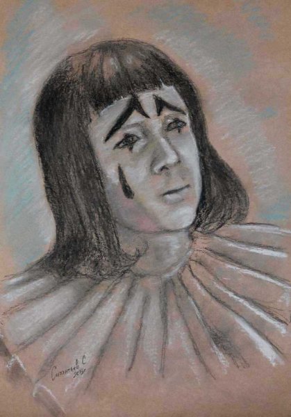 Арлекин рисунок