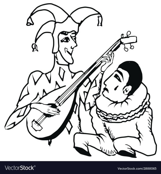 Пьеро персонаж из Буратино