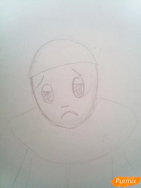 Поэтапное рисование Пьеро