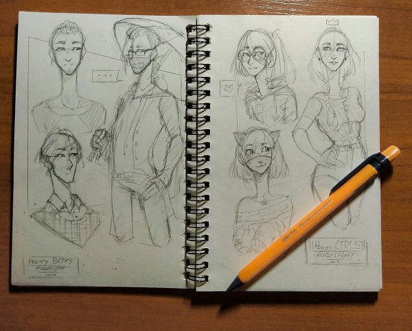 Скетчбуки для рисования карандашом