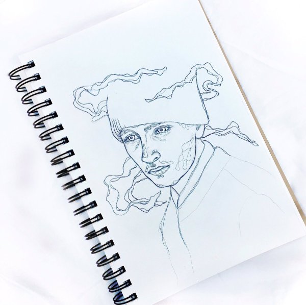 Скетчбук для рисования карандашом легкие