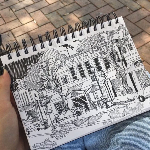 Профессиональный скетчбук