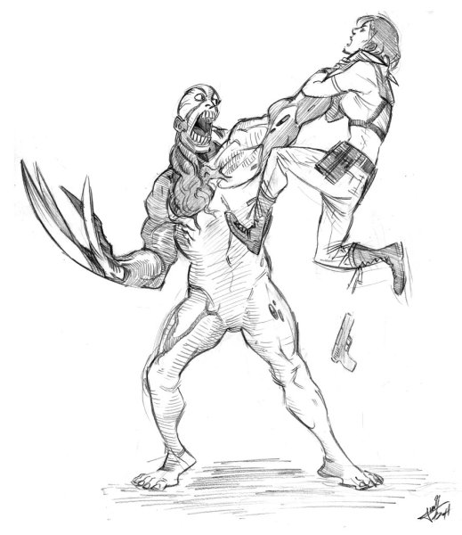 Раскраска тиран резидент ивел