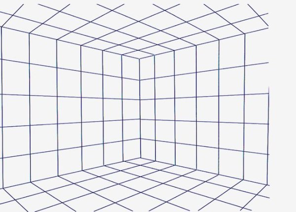 Сетка для рисования перспективы
