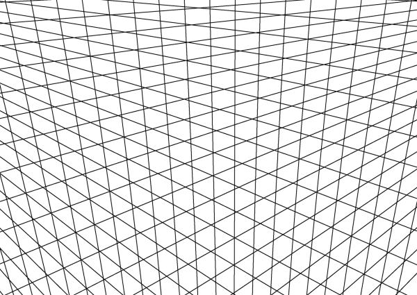 Изометрическая сетка в иллюстраторе