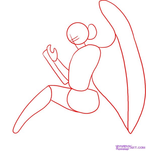 Нарисовать поэтапно сирену