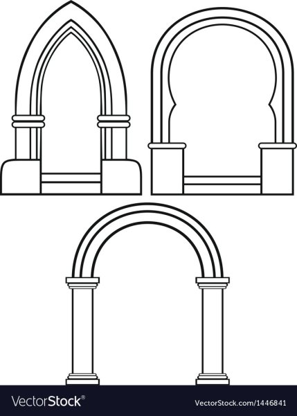 Арка вектор