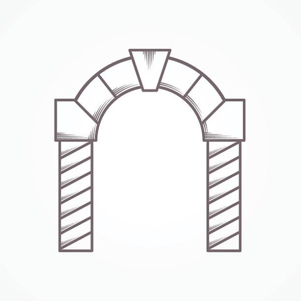 Арка контур
