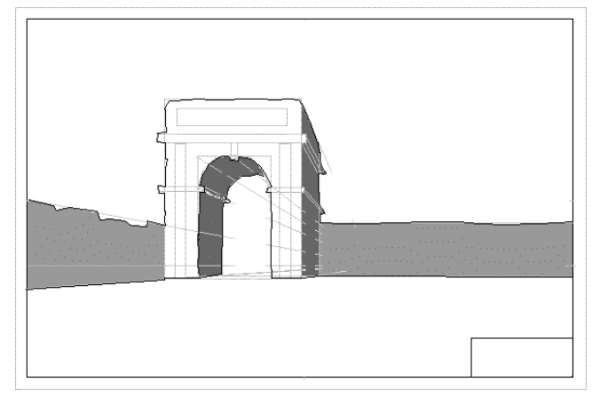 Арка нарисованная в Paint