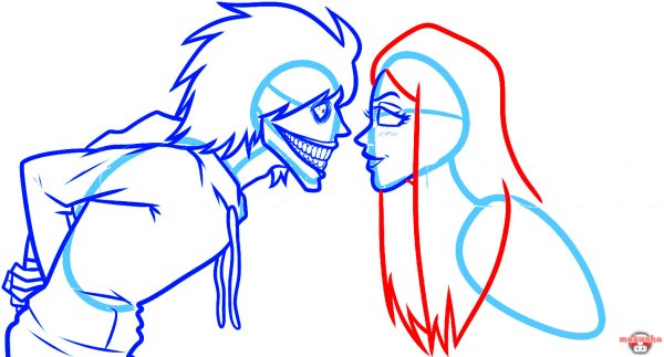 Раскраска Джейн и Джефф