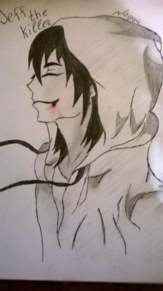 Крипипаста для срисовки Джефф