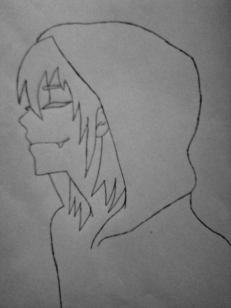 Слендермен убийцы карандашом