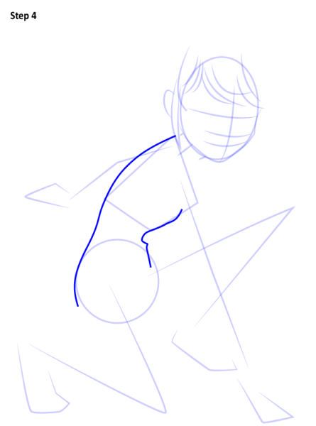 Поэтапное рисование леди баг