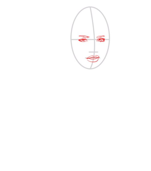 Как нарисовать Адриана портрет