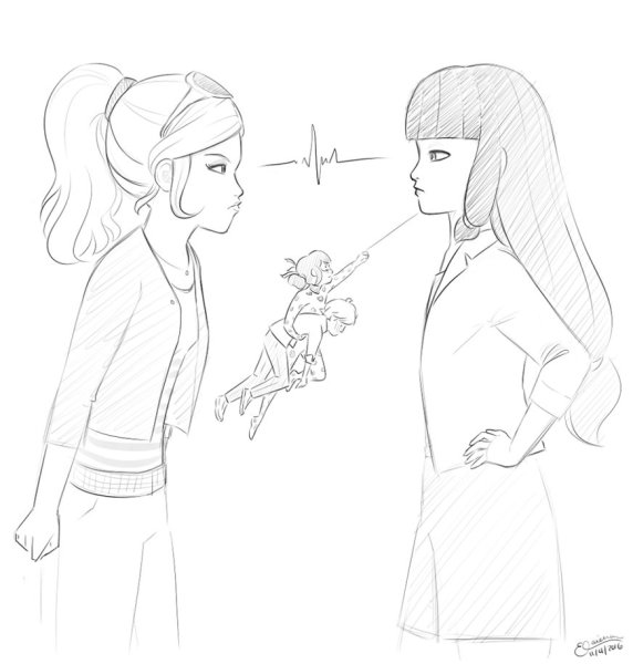 Схема рисования человека