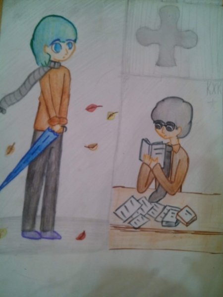 Трефы Куромаку и зонтик