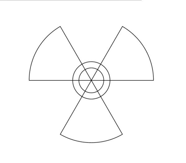 Знак радиации