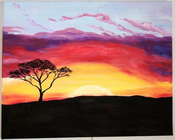 Пейзажи для рисования